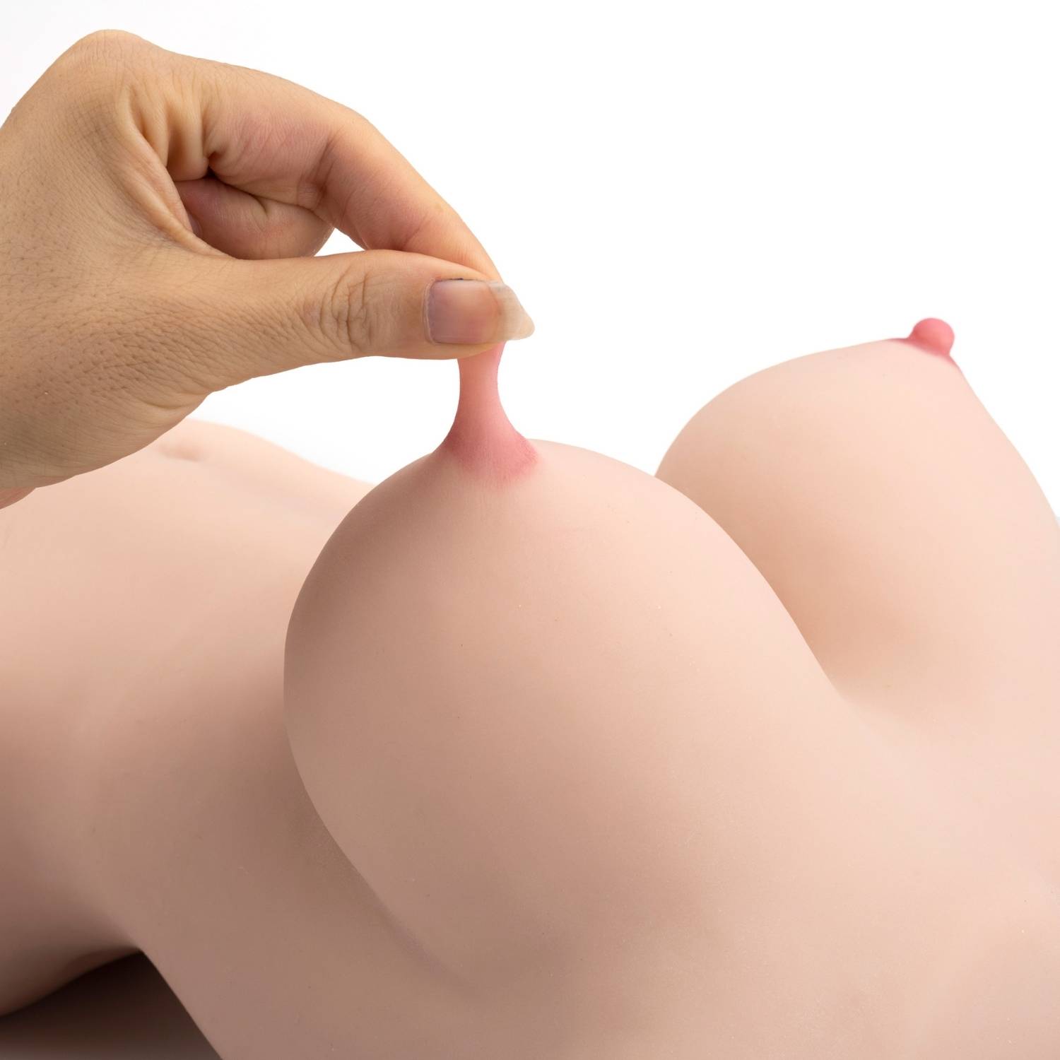 Arina - Mega Boy Saçlı Realistik Manken Oral Anal Vajina 3 Girişli Isıtmalı Titreşimli Mastürbatör 13 KG