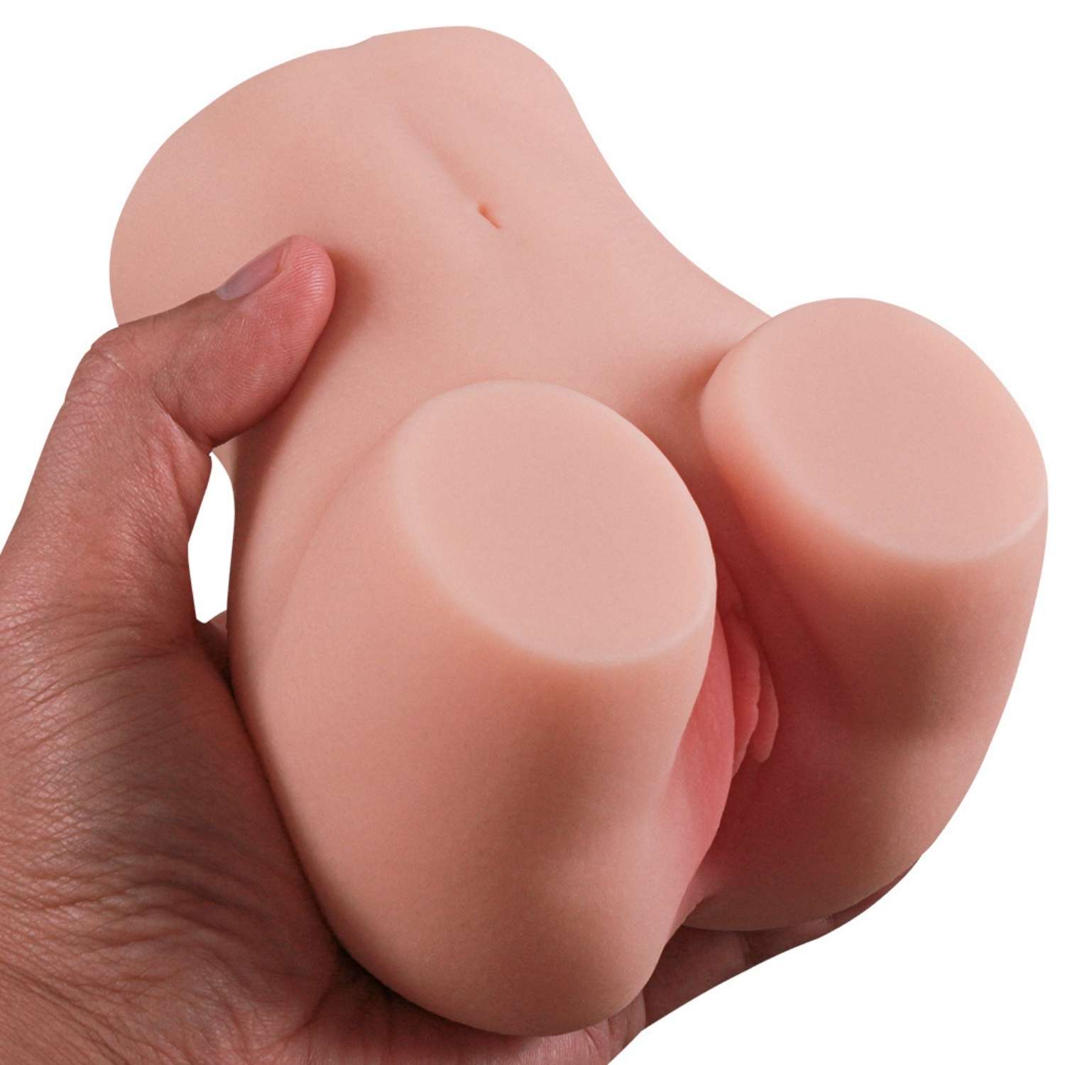 Sophie - Anal Vajina Çift Girişli Realistik Kalça Isıtmalı Titreşimli Yapay Vajina Mastürbatör