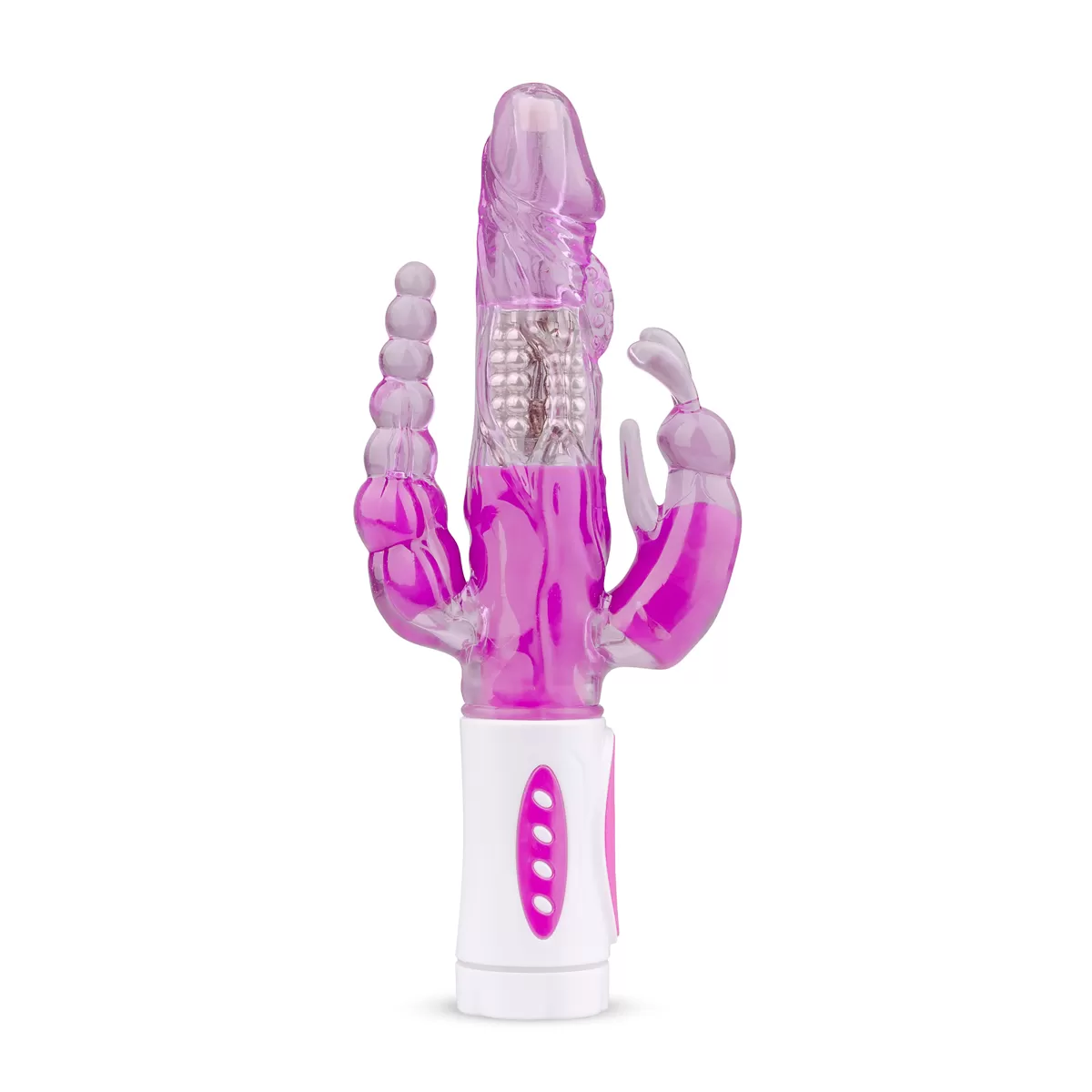 Raving Anal Vajinal Klitoral Uyarıcı Rabbit 3 in 1 Vibratör