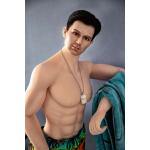 Adrian - Silicone Head Hair Transplant Evo Skeleton Sex Doll İskeletli Tam Boy Erkek Realistik Manken 160 CM