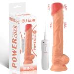 Liam - Kumandalı Vantuzlu Güçlü Titreşimli Gerçekçi Yapay Penis Realistik Dokuda Dildo 23 CM Liam - Kumandalı Vantuzlu Güçlü Titreşimli Gerçekçi Yapay Penis Realistik Dokuda Dildo 23 CM