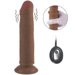 Lionel - Hareketli Kayar Deri Çift Katmanlı Realistik Vibratör Dildo Ultra Yumuşak Testissiz Gerçekçi Titreşimli Zenci Yapay Penis Lionel - Hareketli Kayar Deri Çift Katmanlı Realistik Vibratör Dildo Ultra Yumuşak Testissiz Gerçekçi Titreşimli Zenci Yapay Penis