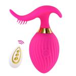 LUMINOUS Vibrating Egg Kablosuz Kumandalı Klitoris ve Vajina Uyarıcı 2 in 1 Vibratör