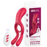 PRIME TOYS Singun Şarjlı Uzaktan Kumandalı Klitoris Uyarıcı Vibratör Perine Uyarıcı Penis Halkası