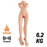 Riley - İskeletli Yarım Realistik Manken Anal Vajina Çift Girişli Isıtmalı Titreşimli Mastürbatör 6.2 KG Riley - İskeletli Yarım Realistik Manken Anal Vajina Çift Girişli Isıtmalı Titreşimli Mastürbatör 6.2 KG
