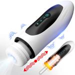 Traveler 1 Gen. Isıtmalı İnleme Sesli İleri Geri Hareket Emiş Titreşimli Vajina Otomatik Mastürbatör